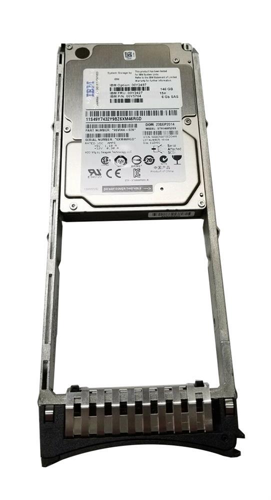 00Y2497-01 IBM 146GB 15000RPM SAS 6Gbps Hot Swap 2.5-inch Internal Hard Drive