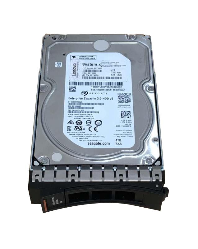 00YK006 IBM 4TB 7200RPM SAS 12Gbps Nearline Hot Swap 3.5-inch Internal Hard Drive
