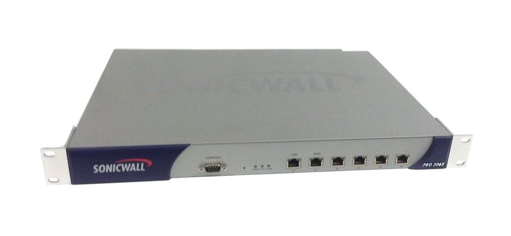 01-SSC-5365 SonicWALL PRO 3060 VPN/Firewall 1x 10/100Base-TX 1x 10/100Base-TX WAN 4x 10/100Base-TX WAN 1 x Management (Refurbished)
