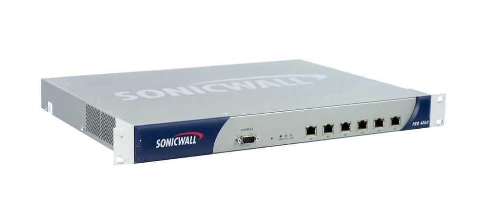 01-SSC-5370 SonicWALL Pro 4060 VPN/Firewall 1x 10/100Base-TX 1x 10/100Base-TX WAN 4x 10/100Base-TX WAN (Refurbished)
