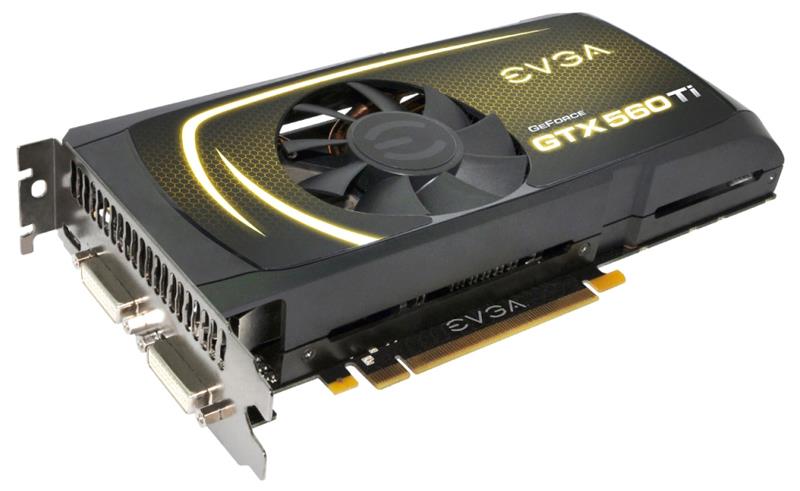 012-P3-1563-B1 EVGA Nvidia GeForce GTX 560 Ti Superclocked 1GB Mini HDMI / DVI PCI-Express Video Graphics Card