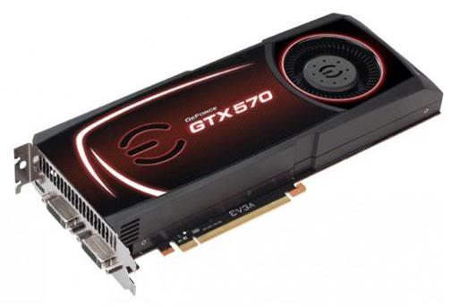 012-P3-1578-A1 EVGA Nvidia GeForce GTX 570 1280MB GDDR5 320-Bit HDMI / DisplayPort / Dual DVI PCI-Express 2.0 x16 Video Graphics Card