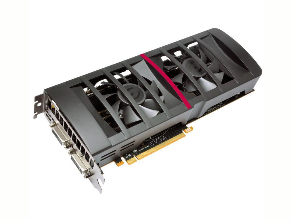 012P32068KR EVGA GeForce GTX 560 Ti 1280MB GDDR5 320-Bit Dual DVI / Mini-HDMI / HDCP Ready / SLI Support PCI-Express 2.0 x16 Video Graphics Card