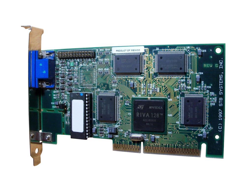 01394C Dell Velocity Riva 128 4MB Video Graphics Card With VGA Output