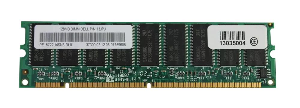 013JPL Dell 128MB PC-100 ECC ROMB RAID Controller Memory Module for PowerEdge 2600/2650