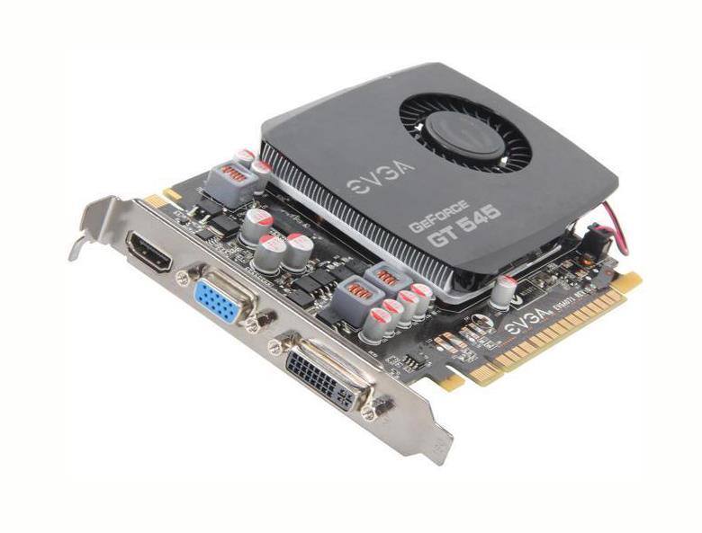 015-P3-1545-AR EVGA Nvidia GeForce GT 545 1536MB DDR3 192-Bit HDMI / VGA / Dual Link DVI-I PCI-Express 2.0 x16 Video Graphics Card
