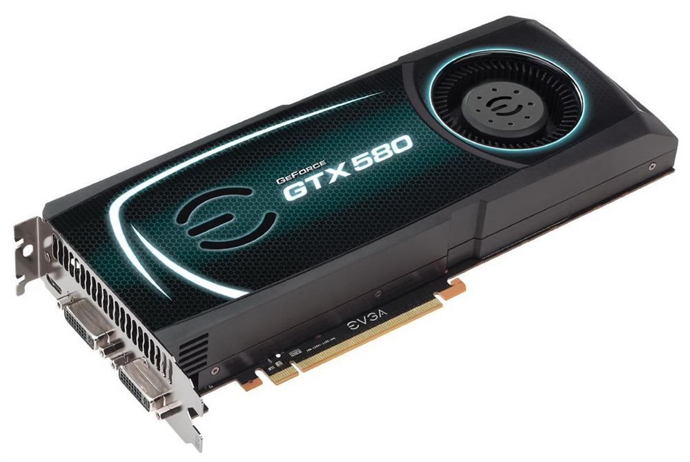015P31580K3 EVGA Nvidia GeForce GTX 580 1536MB GDDR5 384-Bit Mini HDMI / Dual DVI HDCP Ready SLI Support PCI-Express 2.0 x16 Video Graphics Card