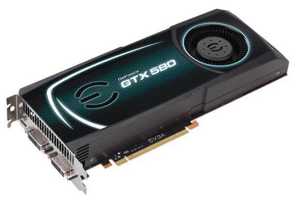015P31582LA EVGA Nvidia GeForce GTX 580 1536MB GDDR5 384-Bit Mini HDMI / Dual DVI PCI-Express 2.0 x16 Video Graphics Card
