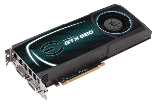 015P31585L1 EVGA Nvidia GeForce GTX 580 1536MB GDDR5 384-Bit Mini HDMI / Dual DVI PCI-Express 2.0 x16 Video Graphics Card