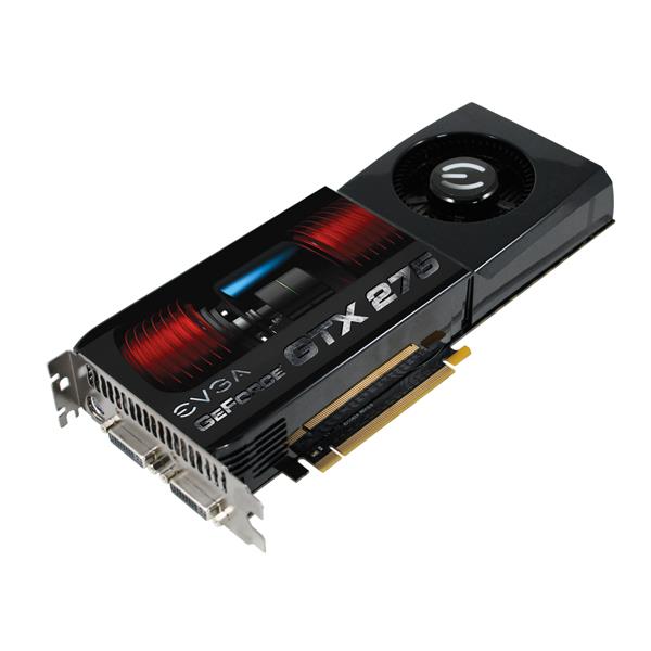 017-P3-1175-AR EVGA Nvidia GeForce GTX 275 1792MB DDR3 448-Bit Dual DVI / HDTV-Out PCI-Express 2.0 x16 SLI Supported Video Graphics Card
