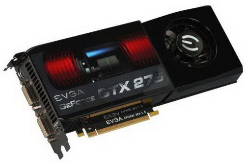 017-P3-1176-K1 EVGA Nvidia GeForce GTX 275 SuperClocked Edition 1.7GB DDR3 448-Bit PCI-Express 2.0 x16 HDCP Ready/ SLI Supported Video Graphics Card