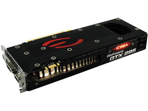 017-P3-1293-TX EVGA Nvidia GeForce GTX 295 1792MB GDDR3 896-Bit (2x 448-Bit) PCI-Express 2.0 x16 HDCP Ready/ SLI Supported Video Graphics Card with Backplate