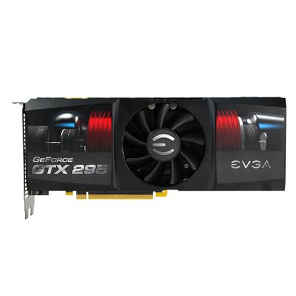 017P31298B1 EVGA GeForce GTX 295 CO-OP FTW Edition 1792MB DDR3 896-Bit HDMI / Dual DVI PCI-Express 2.0 x16 Video Graphics Card