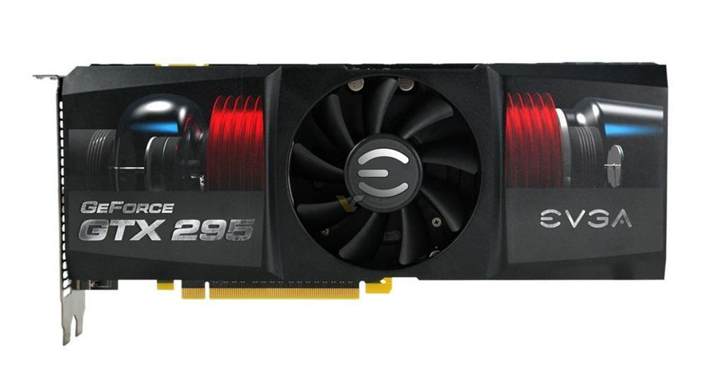 017P31298TR EVGA GeForce GTX 295 CO-OP FTW Edition 1792MB DDR3 896-Bit (2x 448-Bit) HDMI / Dual DVI HDCP Ready / SLI Supported PCI-Express 2.0 x16 Video Graphics Card