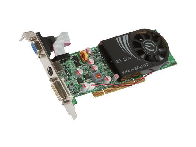 01G-P1-N948-LX EVGA Nvidia GeForce 9400 GT 1GB DDR2 128-Bit HDCP Ready PCI Low Profile Video Graphics Card