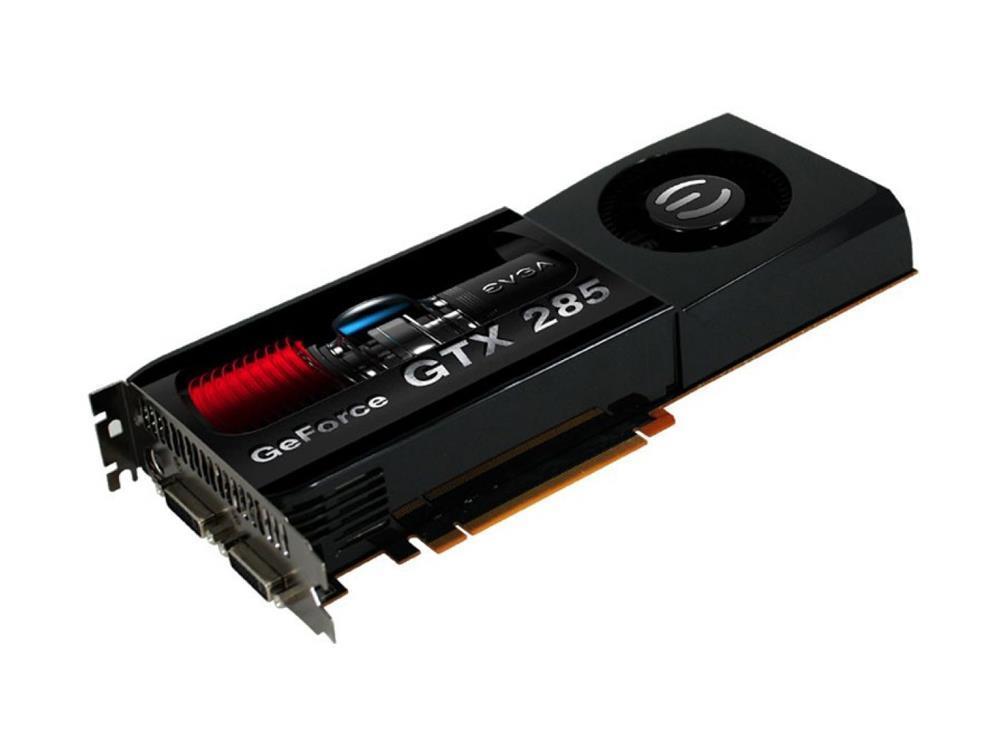 01G-P3-1181-TX EVGA Nvidia GeForce GTX 285 SuperClocked Edition 1GB GDDR3 512-Bit SLI Supported PCI-Express 2.0 x16 Video Graphics Card