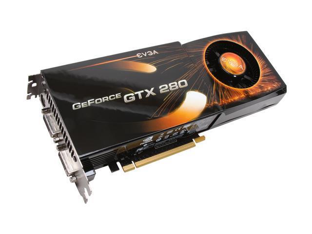 01G-P3-1284-LX EVGA Nvidia GeForce GTX 280 SSC Edition 1GB GDDR3 512-Bit HDMI / HDTV / S-Video Out PCI-Express 2.0 x16 Video Graphics Card