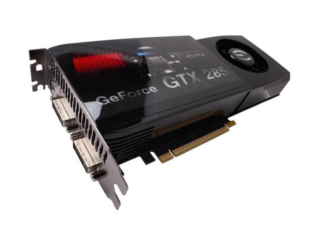 01G-P3-1285-L1 EVGA GeForce GTX 285 SuperClocked 1GB DDR3 PCI Express Dual DVI/ HDMI Video Graphics Card