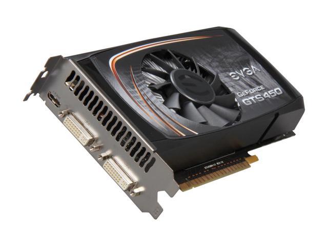 01G-P3-1352-AR EVGA Nvidia GeForce GTS 450 1GB GDDR5 128-Bit PCI-Express 2.0 x16 HDCP Ready SLI Support Video Graphics Card