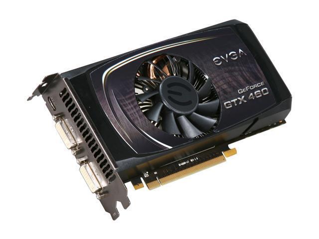 01G-P3-1377-L1 EVGA GeForce GTX 460 FTW 1GB GDDR5 256-Bit Mini HDMI / Dual DVI PCI-Express 2.0 x16 Video Graphics Card