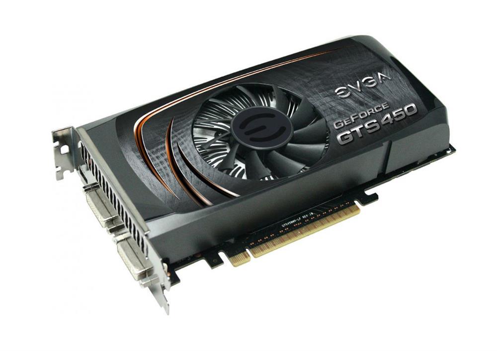 01G-P3-1451-A1 EVGA Nvidia GeForce GTS 450 Superclocked 1GB GDDR5 Dual DVI / Mini-HDMI SLI Ready PCI-Express 2.0 Video Graphics Card