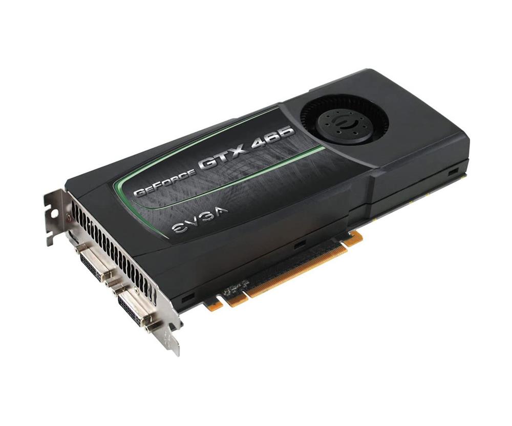01G-P3-1465-EK EVGA Nvidia GeForce GTX 465 1GB GDDR5 256-Bit HDMI / Dual DVI PCI-Express 2.0 x16 Video Graphics Card