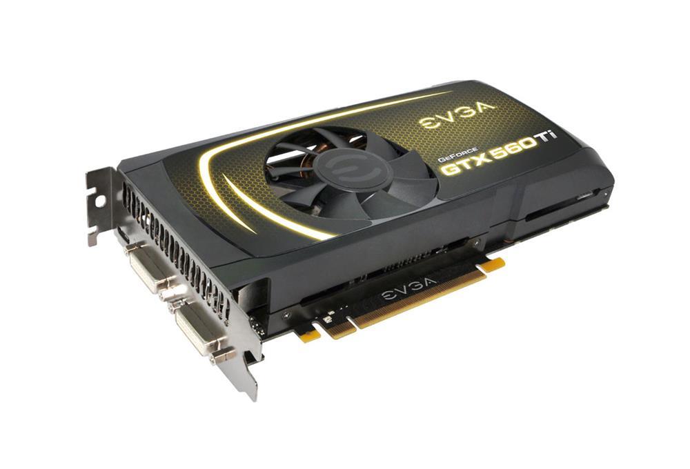 01G-P3-1561-L1 EVGA Nvidia GeForce GTX 560 Ti 1GB GDDR5 256-Bit Mini HDMI / Dual DVI / HDCP Ready SLI Support PCI-Express 2.0 x16 Video Graphics Card