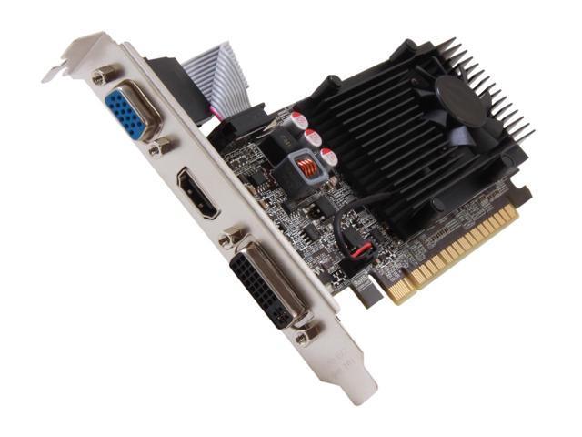 01G-P3-2615-LA EVGA Nvidia GeForce GT 610 1GB DDR3 64-Bit DVI/ HDMI / D-Sub PCI-Express 2.0 x16 Video Graphics Card