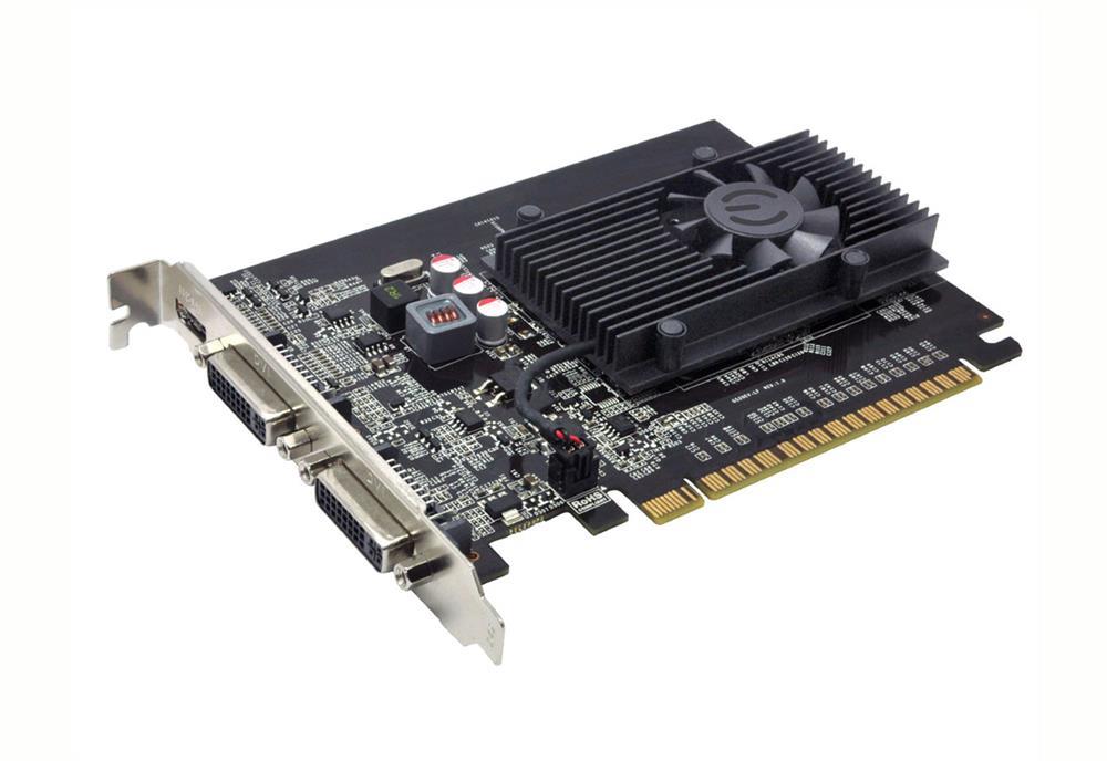 01G-P3-2616-LA EVGA Nvdia GeForce GT 610 1GB DDR3 64-Bit PCI-Express 2.0 x16 HDMI / Dual DVI / HDCP Ready Video Graphics Card