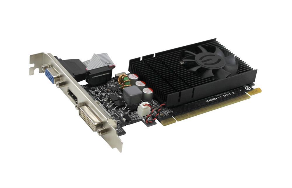 01G-P3-2730-LA EVGA Nvidia GeForce GT 730 1GB DDR3 128-Bit DVI / HDMI PCI-Express 2.0 Low Profile Video Graphics Card