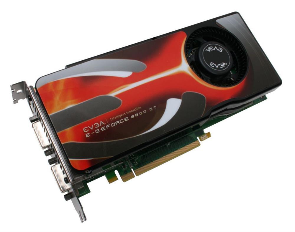 01G-P3-N818-CR EVGA GeForce 8800 GT 1GB GDDR3 256-Bit HDCP Ready SLI Supported PCI-Express 2.0 x16 Video Graphics Card