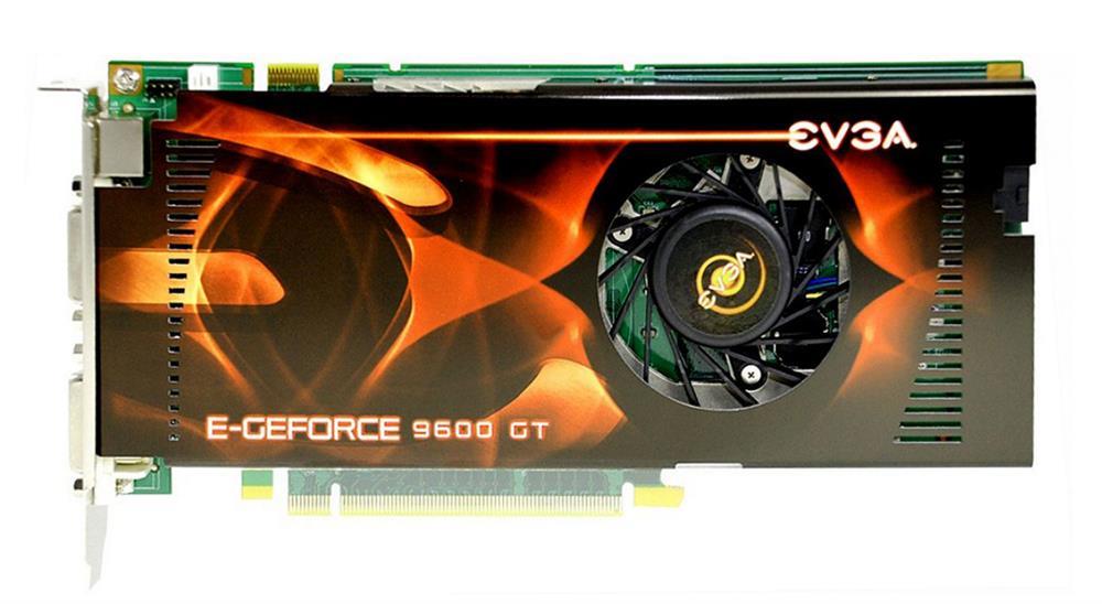 01G-P3-N869-L1 EVGA GeForce 9600GT 1GB Dual DVI/ HDTV PCI-Express Video Graphics Card
