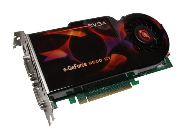 01G-P3-N870-ET EVGA Nvidia GeForce 9600 GT 1GB GDDR3 256-Bit HDCP Ready SLI Support PCI-Express 2.0 x16 Video Graphics Card