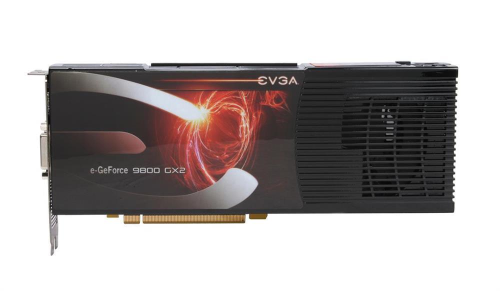 01G-P3-N892-LX EVGA GeForce 9800 GX2 SC 1GB GDDR3 512-Bit HDCP Ready SLI Supported PCI-Express 2.0 x16 Video Graphics Card