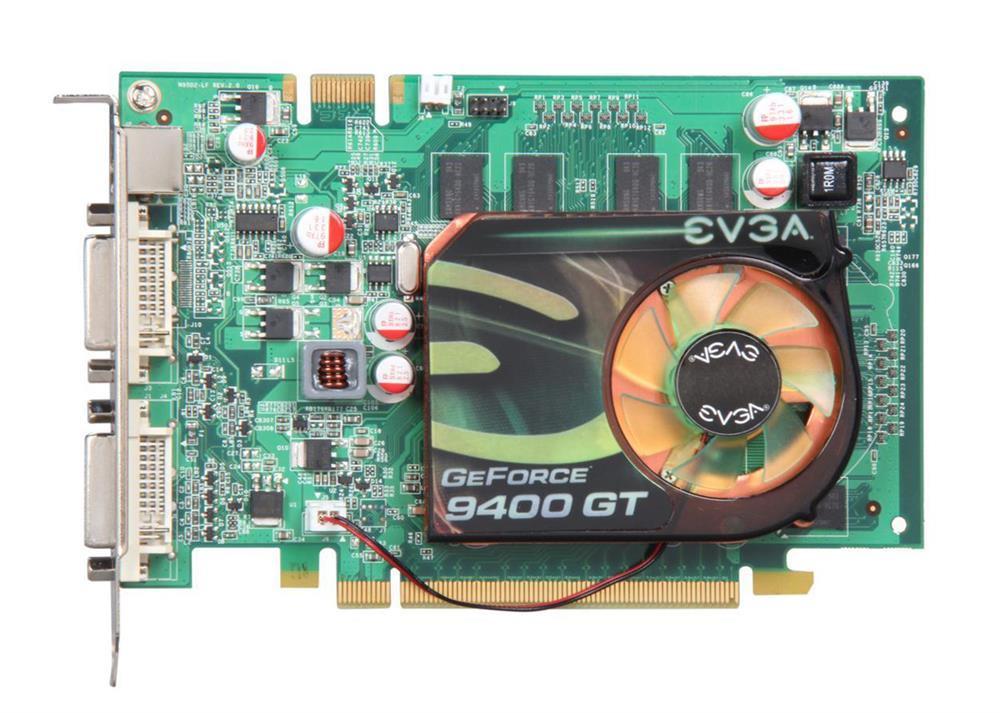01G-P3-N945-AR EVGA Nvidia GeForce 9400 GT 1GB GDDR2 128-Bit HDCP Ready SLI Support PCI-Express 2.0 x16 Video Graphics Card