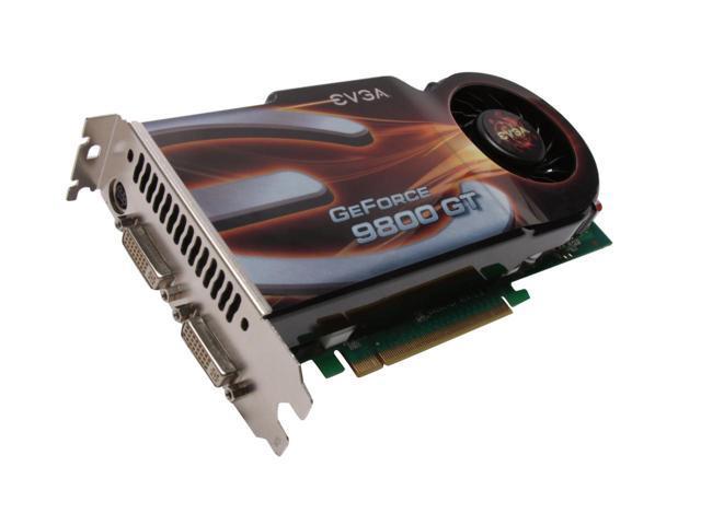 01G-P3-N972 EVGA GeForce 9800GT 1GB DDR3 DVI PCI-Express Video Graphics Card