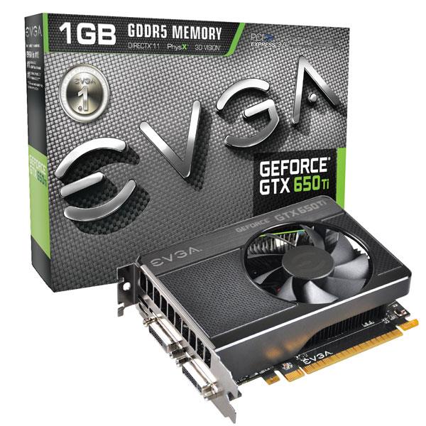01G-P4-3650 EVGA Nvidia GeForce GTX 650 Ti 1GB GDDR5 128-Bit Mini HDMI / Dual DVI / HDCP Ready PCI-Express 3.0 x16 Video Graphics Card