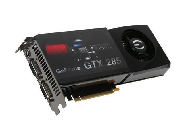 01GP31288TR EVGA Nvidia GeForce GTX 285 FTW Edition 1GB GDDR3 512-Bit PCI-Express 2.0 Video Graphics Card