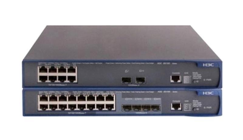 0235A21P 3Com S5100-8P-EI Ethernet Switch 2 x SFP (mini-GBIC) Shared 8 x 10/100/1000Base-T LAN (Refurbished)
