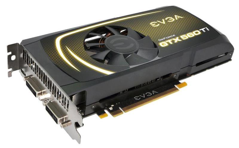 02G-P3-2089-LA EVGA GeForce GTX 560 Ti SuperClocked 2GB 256-Bit GDDR5 Mini HDMI / Dual Link DVI-I HDCP Support PCI-Express 2.0 Video Graphics Card