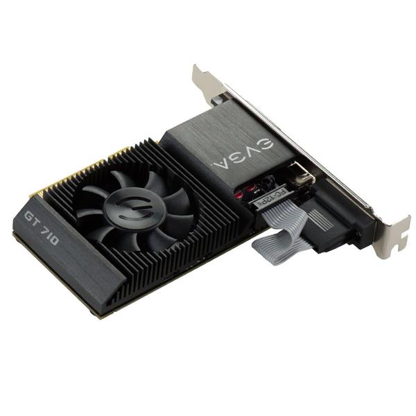 02G-P3-2713-BR EVGA Nvidia GeForce GT 710 2GB DDR3 64-Bit HDMI / VGA / Dual DVI-D PCI-Express 2.0 Video Graphics Card