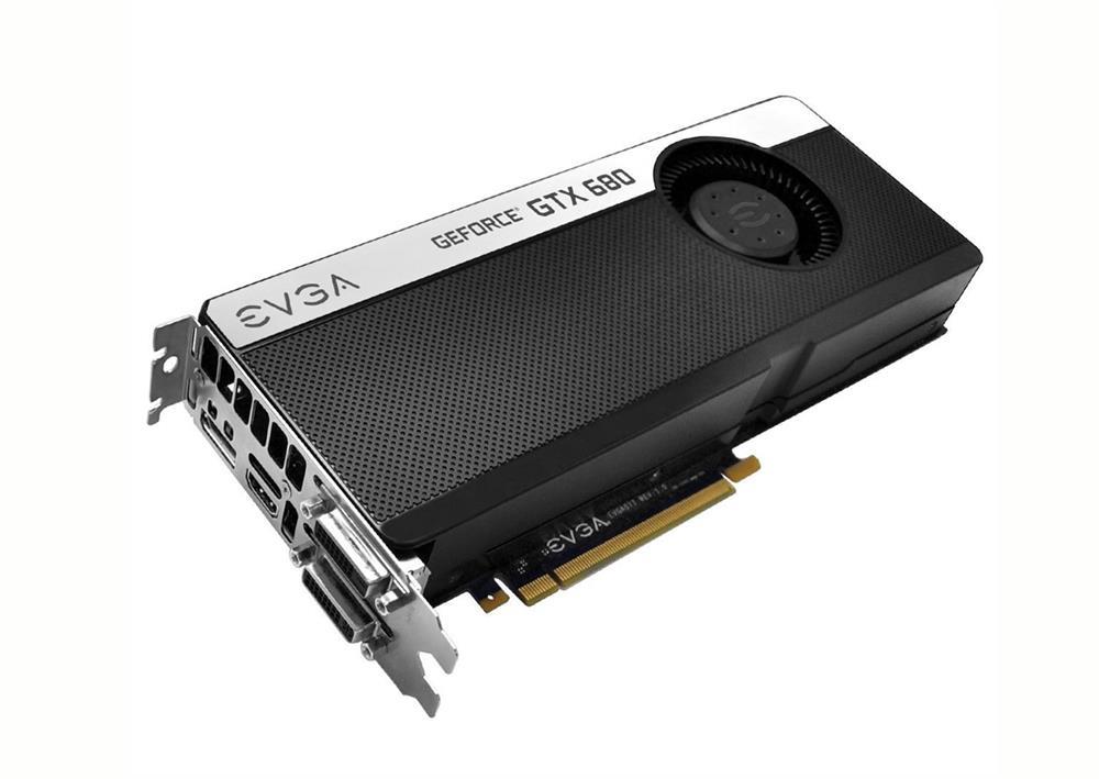 02G-P4-2681-AR EVGA Nvidia GeForce GTX 680 2GB GDDR5 256-Bit PCI-Express 3.0 x16 Dual DVI/ HDMI/ DisplayPort/ Ready SLI Video Graphics Card