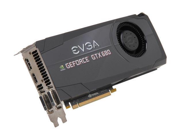 02G-P4-2684-L1 EVGA Nvidia GeForce GTX 680 2GB GDDR5 256-Bit HDMI / DisplayPort / Dual DVI / PCI-Express 3.0 x16 Video Graphics Card
