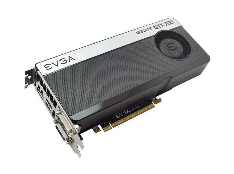 02G-P4-2760-B1 EVGA Nvidia GeForce GTX 760 2GB GDDR5 256-Bit HDMI / DisplayPort / Dual DVI / SLI Support PCI-Express 3.0 x16 Video Graphics Card
