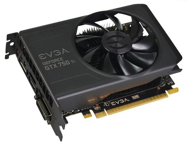 02G-P4-3751-B1 EVGA GeForce GTX 750 Ti 2GB GDDR5 128-bit PCI Express 3.0 DVI-I/ HDMI/ DisplayPort Video Graphics Card