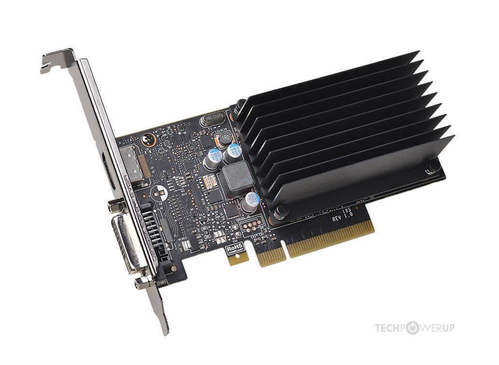 02G-P4-6232-KB EVGA Nvidia GeForce GT 1030 2GB SDDR4 Passive Low Profile Video Graphics Card