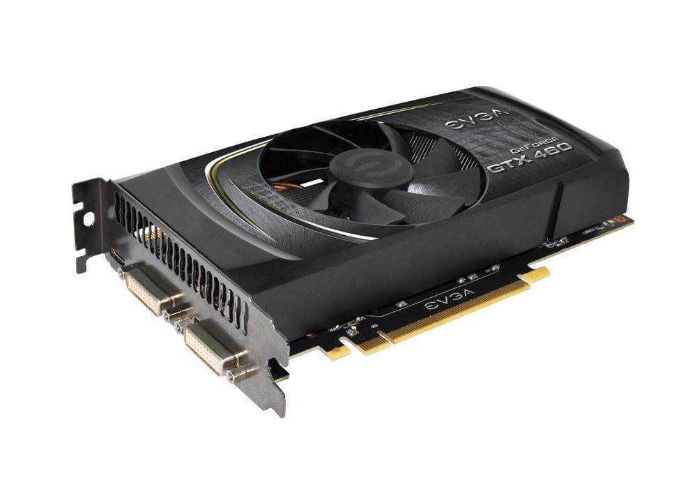 02GP31386 EVGA GeForce GTX460 (Fermi) 2GB 256-Bit GDDR5 PCI Express 2.0 x16 HDCP Ready SLI Support mini HDMI/ Dual DVI Video Graphics Card