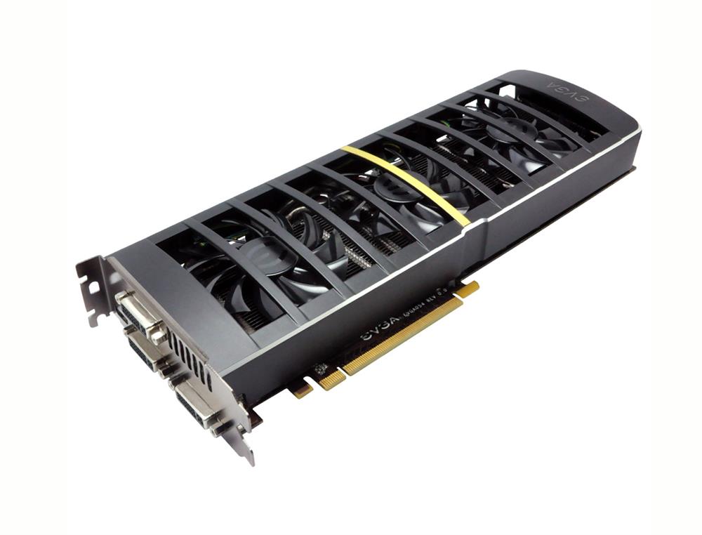 02GP31387KR EVGA Nvidia GeForce GTX 460 2Win (Fermi) 2GB GDDR5 512-Bit Mini HDMI / DVI PCI-Express 2.0 x16 Video Graphics Card