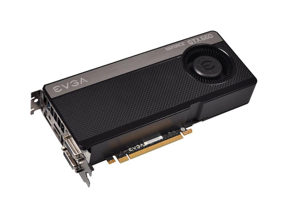 02GP42660LA EVGA Nvidia GeForce GTX 660 2GB GDDR5 192-Bit HDCP Ready/ SLI Support PCI-Express 3.0 x16 Video Graphics Card