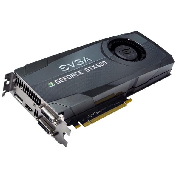 02GP42680B3 EVGA Nvidia GeForce GTX 680 2GB GDDR5 256-Bit HDMI / DisplayPort / Dual-Link DVI Supported PCI-Express 3.0 x16 Video Graphics Card